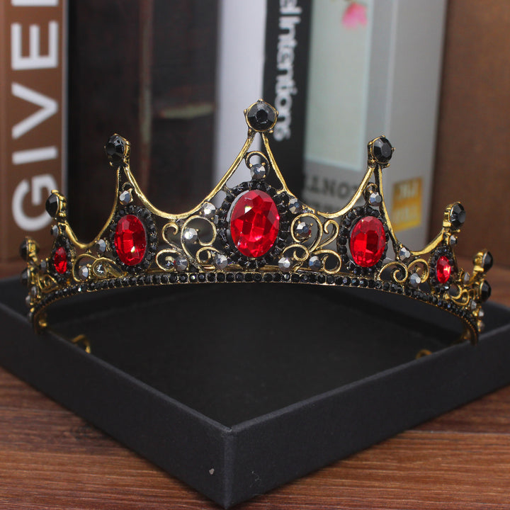 Queen's Crown - Baroque Rhinestone Tiara