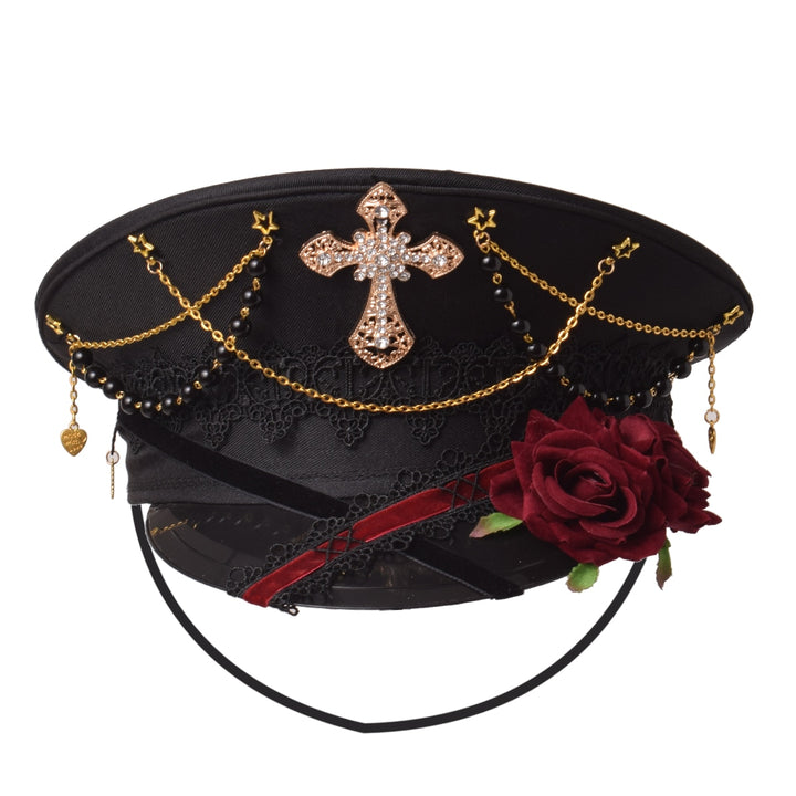 Gothic Lolita Military Hat