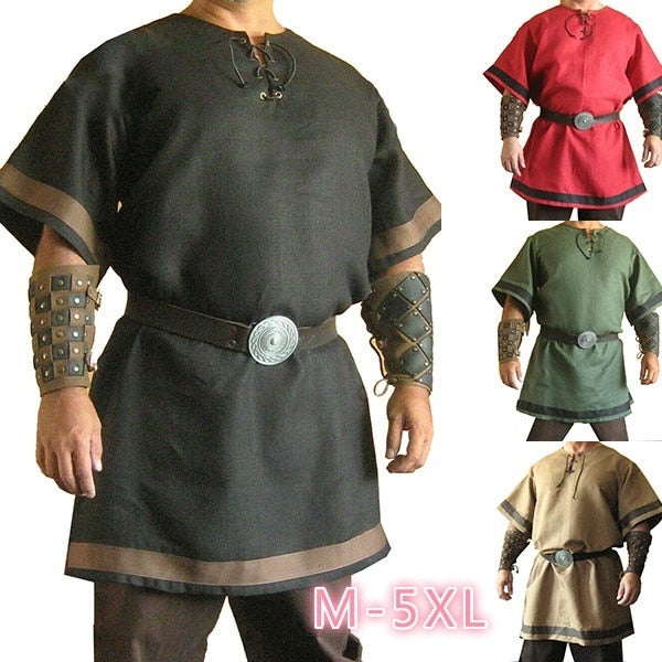 Viking Warrior Costume- Tunic, Belt, and Pants – Battling Blades
