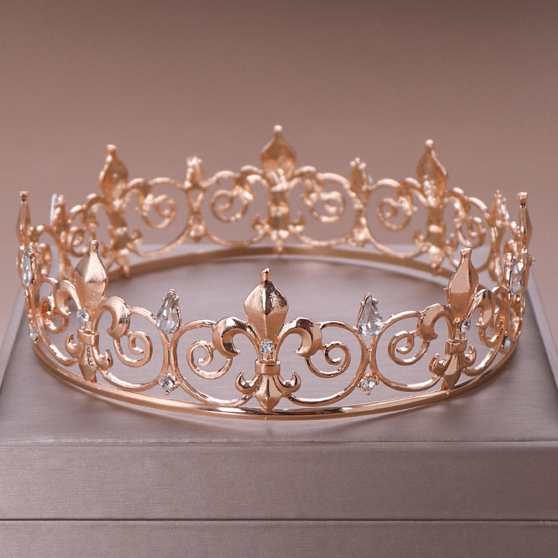Queen's Crown - Gold Medieval Tiara