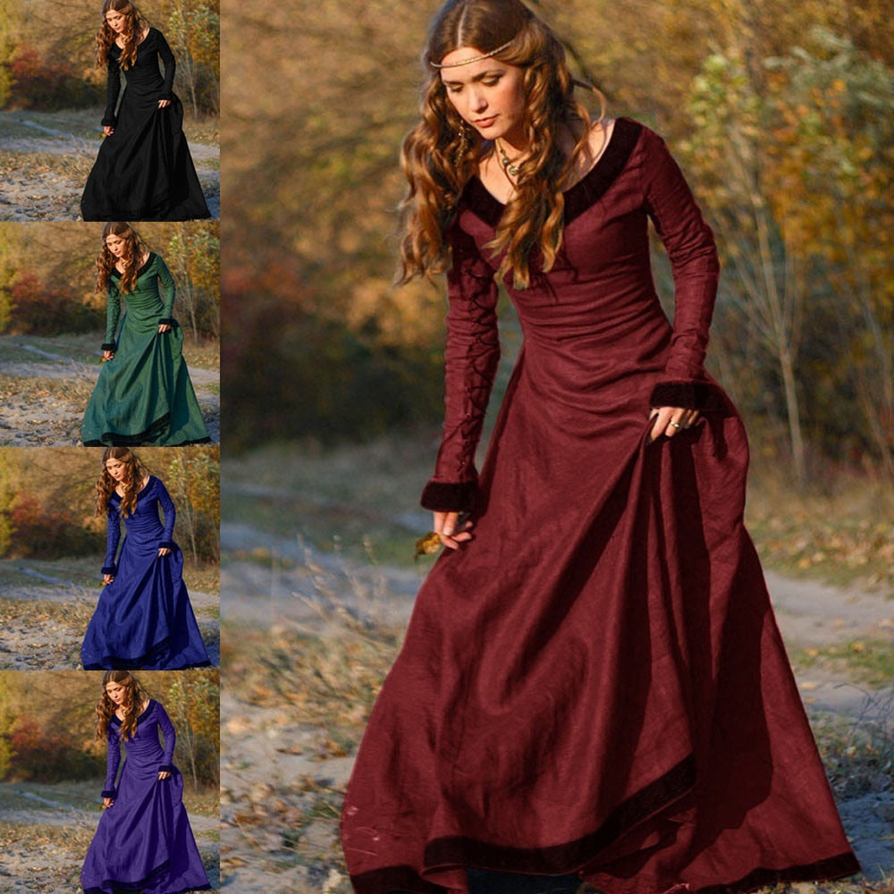 Renaissance Dress - Vintage Gothic Dress – Battling Blades