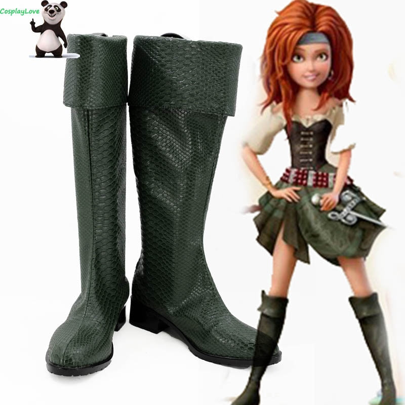 Tinker Bell Long Boots - Pirate Boots