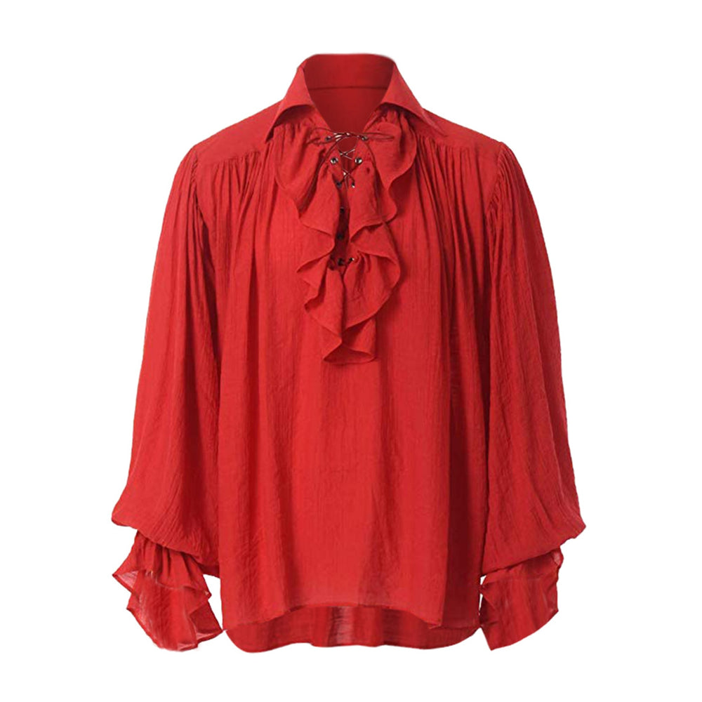 Pirate Shirt - Ruffled Long Sleeve