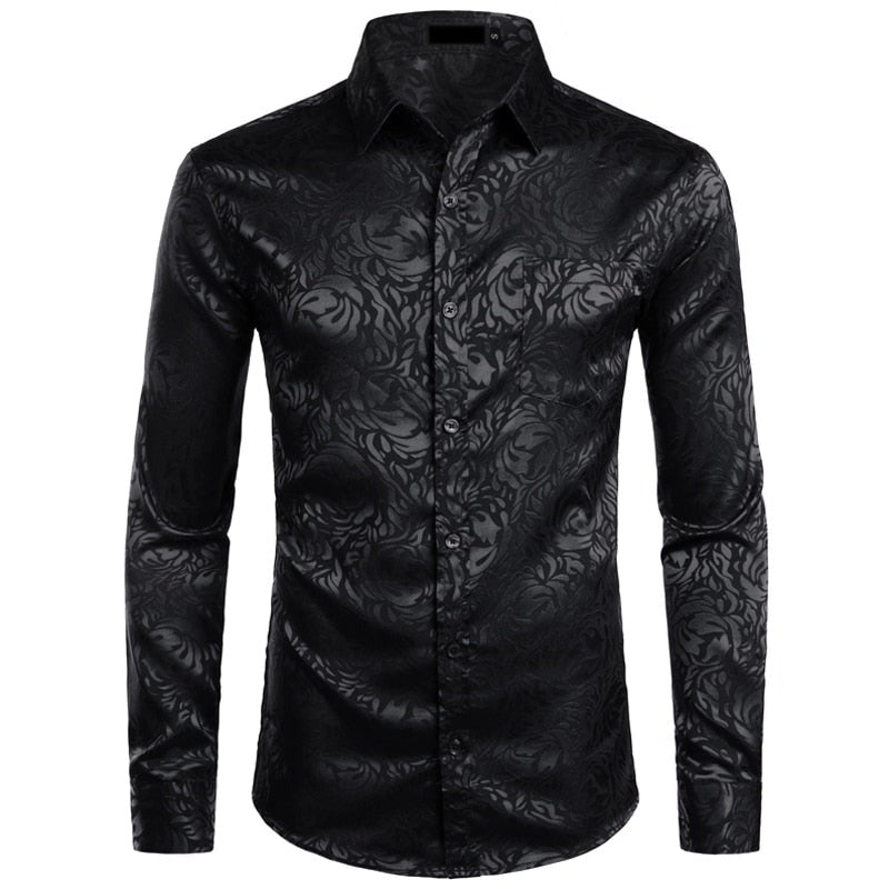 Men's Floral Party Shirt – Battling Blades