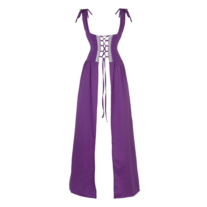 Irish Dress- Patchwork Lace Dress