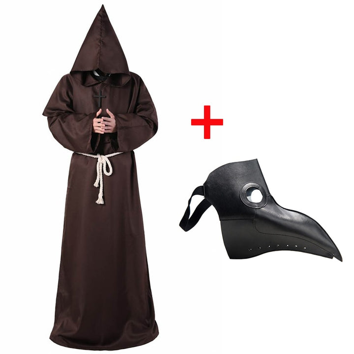 Hooded Robe - Plague Doctor Costume