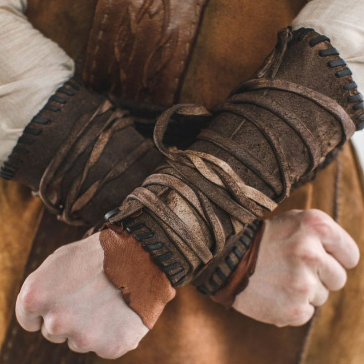 Gauntlet- Wristband Bracer- Forearm Armor