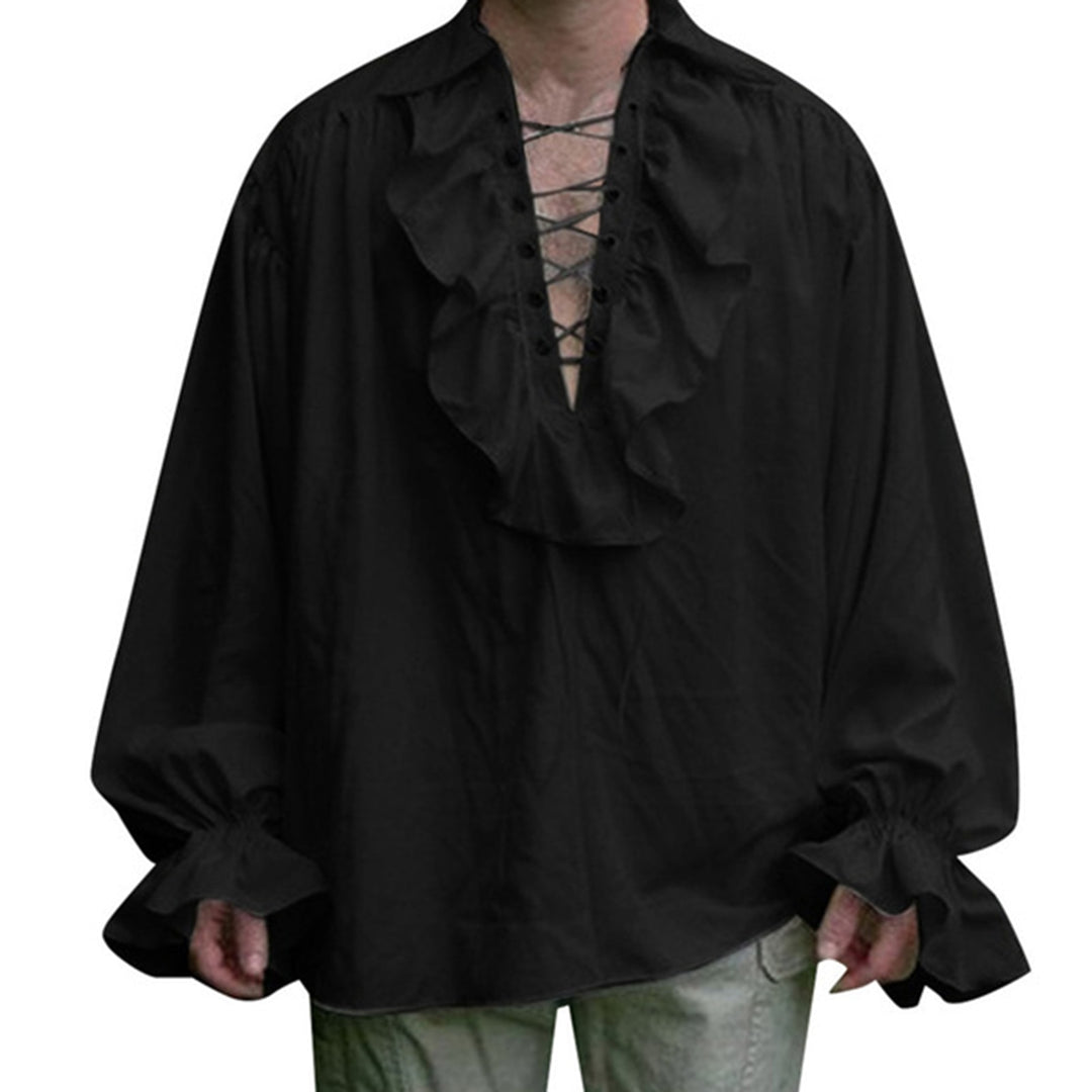 Pirate Shirt - Ruffled Long Sleeve