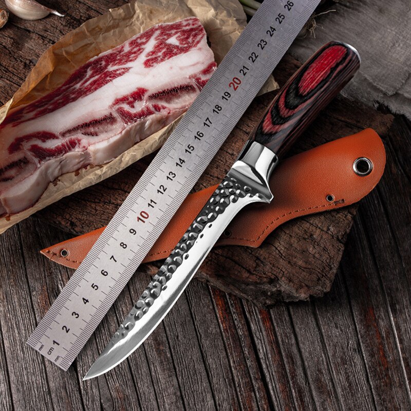 Butcher Boning Knife- Stainless Steel- 10"