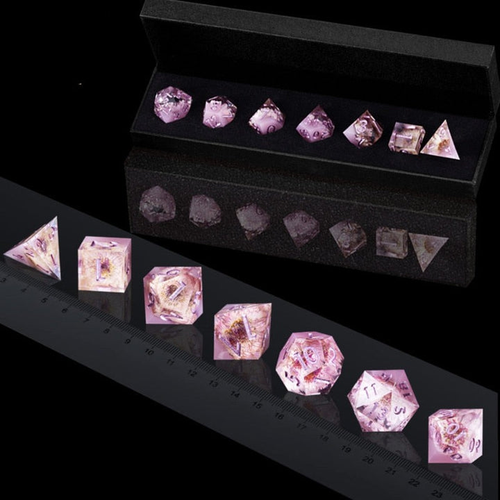 Undead Flower Dragon's Dice - Polyhedral Dice