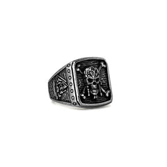 Skull Ring - Battling Blades