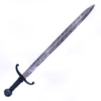 Norman Longsword - Knightly Sword - High Carbon Damascus Steel Sword- 35"
