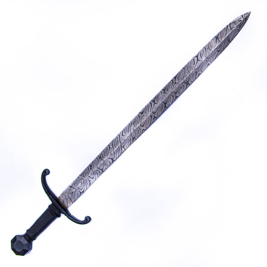 Norman Longsword - Knightly Sword - High Carbon Damascus Steel Sword- 35"