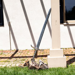 King's Sword- Longsword- Damascus Steel- 42" - Battling Blades