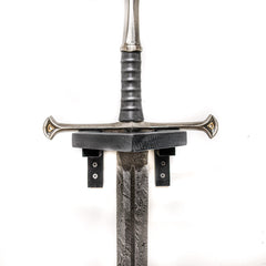 Handmade Wall Mount - Poplar- Black - Battling Blades