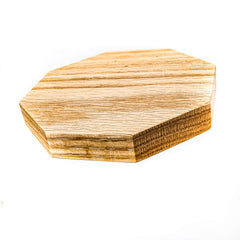 Floating Mug Shelf- Mahogany or Oak - Battling Blades
