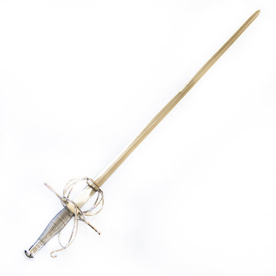 Rapier Sword - 1095 High Carbon Steel - 46" - Ornate Hilt - Battling Blades