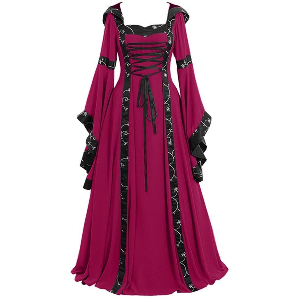 Renaissance Autumn Dress - Floor Length