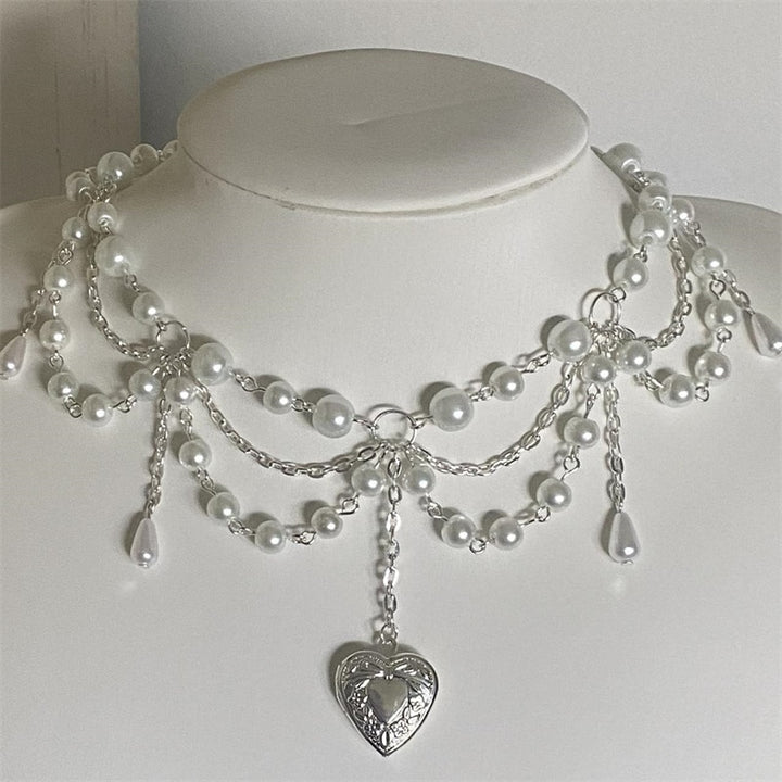 Renaissance Regal Pearl Layered Necklace