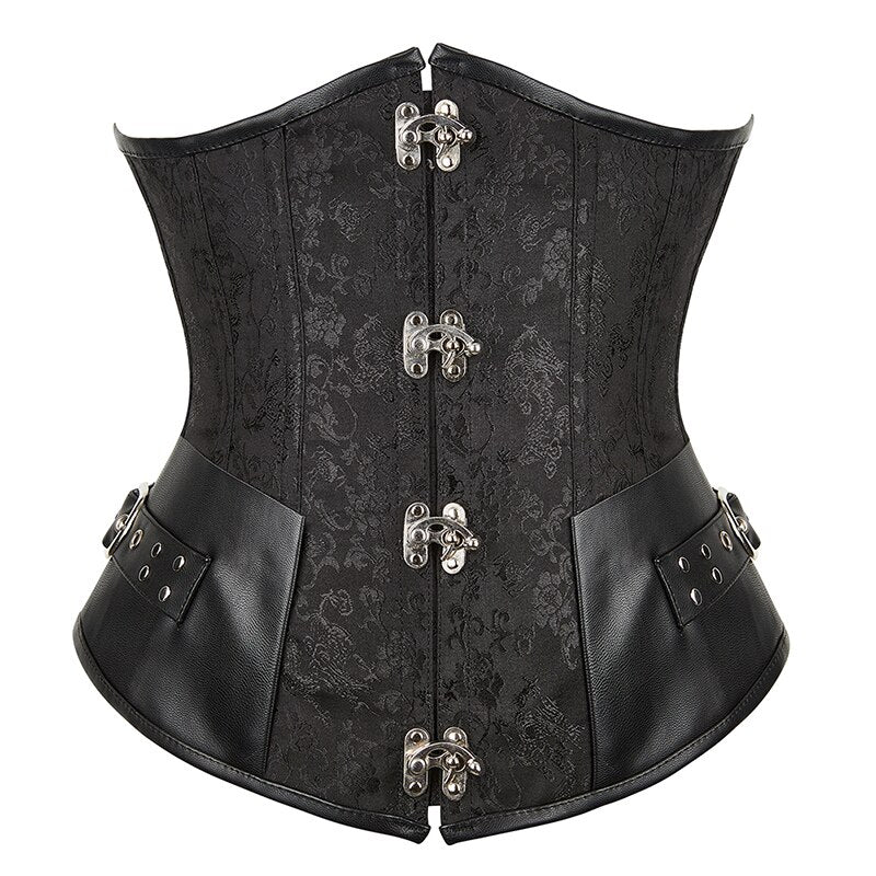 Jacquard Underbust Vintage Corset