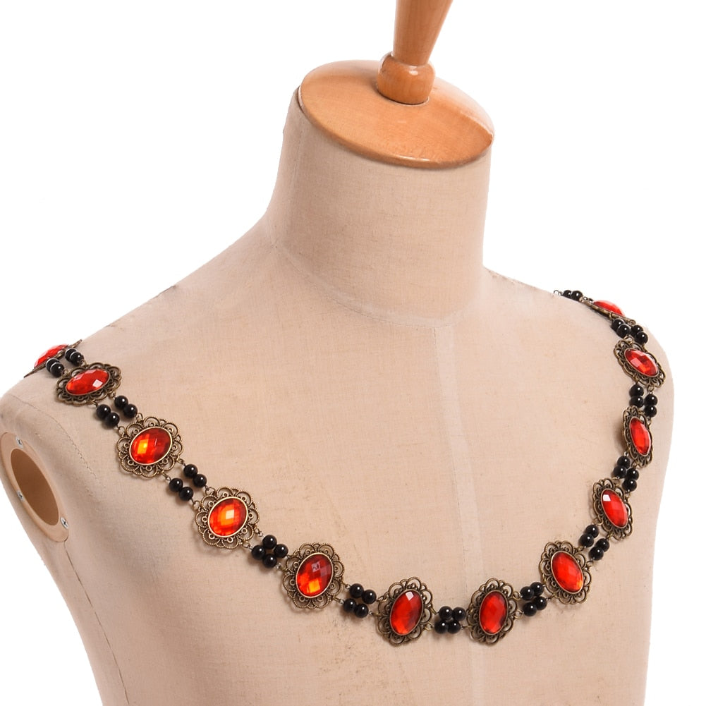 Medieval Necklace - Retro Tudor Necklace