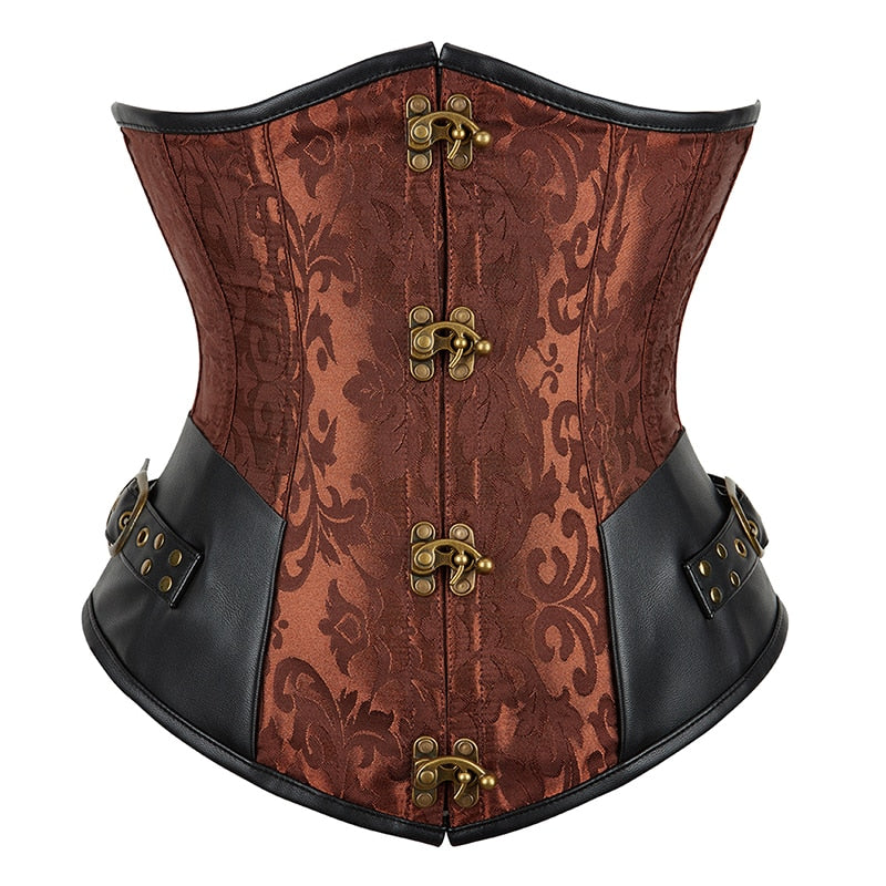 Jacquard Underbust Vintage Corset