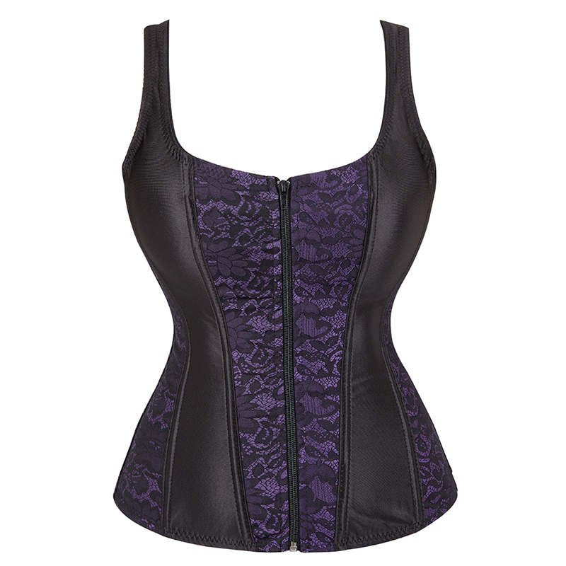 Renaissance Corset: Strapped Satin Overbust - Battling Blades