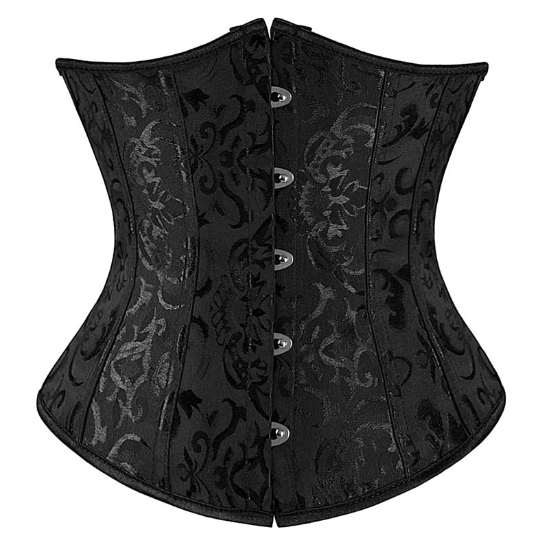 Jacquard Underbust Vintage Corset