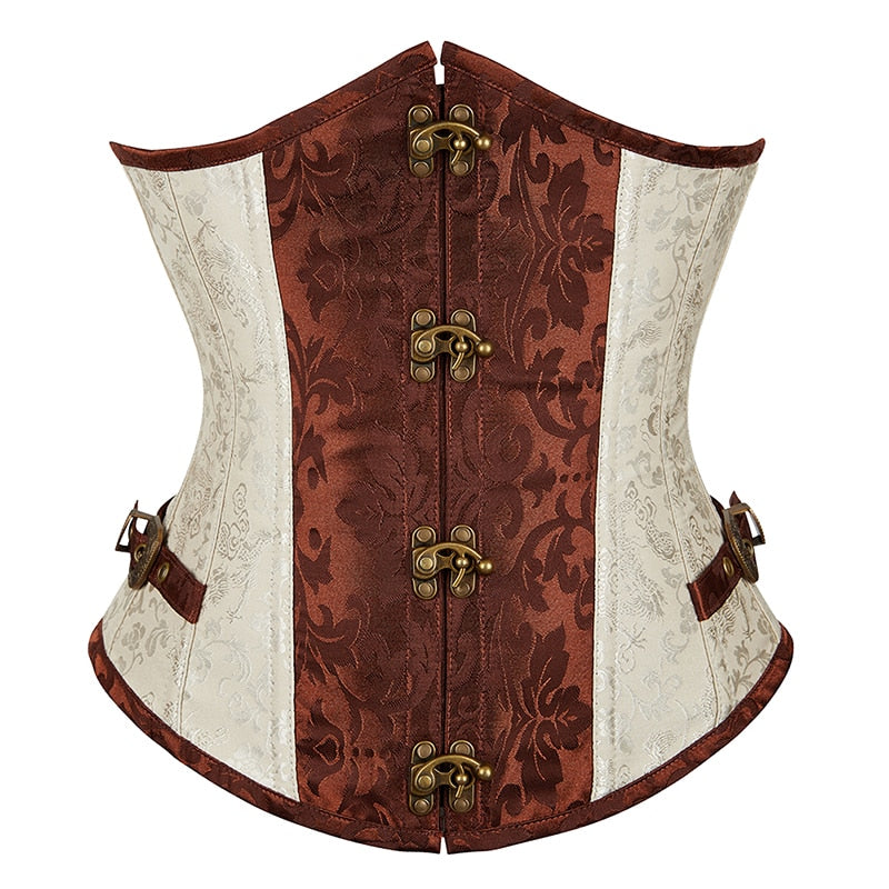 Jacquard Underbust Vintage Corset