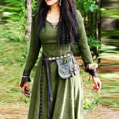 Medieval Dress- Long Sleeve- Women - Battling Blades