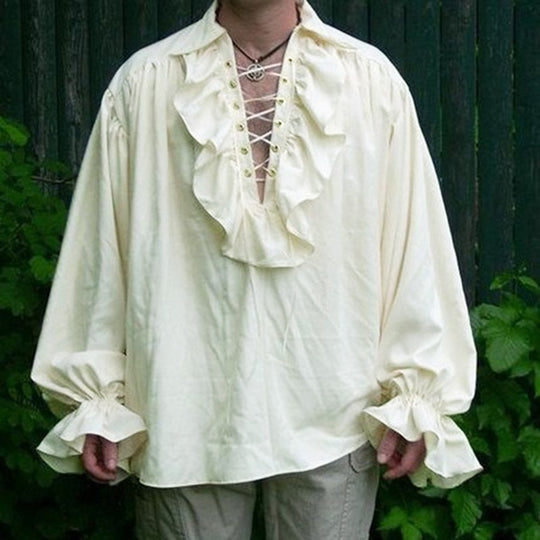 Pirate Captain Corsair Renaissance Ruffle Shirt