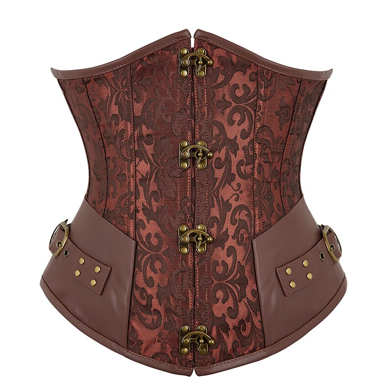 Jacquard Underbust Vintage Corset