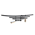Samurai Bundle- Odachi, Katana, Wakizashi - Maintenance Kit- Sword Sharpener- Sword Stand