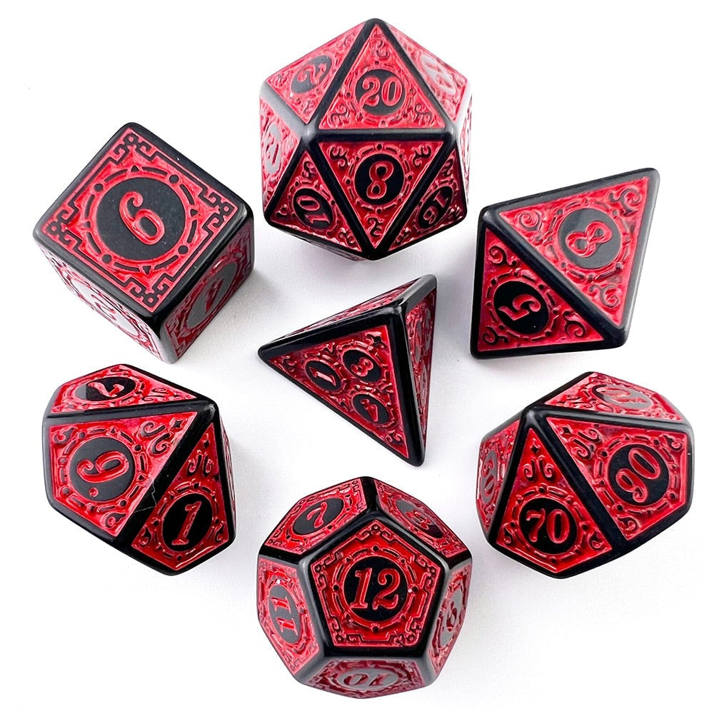 Polyhedral Dice Set - Dungeon Dragons – Battling Blades