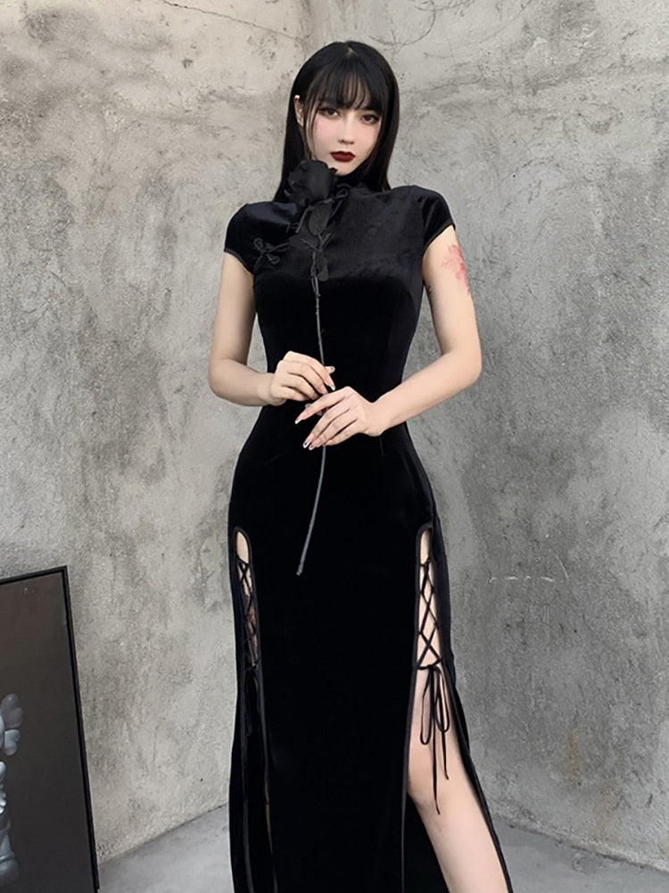Gothic Bodycon Dress