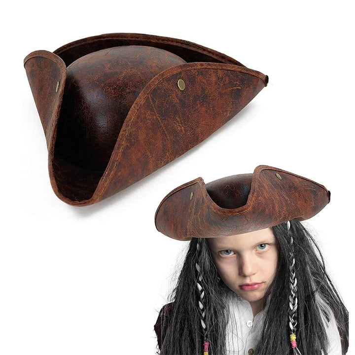 Pirate Hat- Tricorn Cap