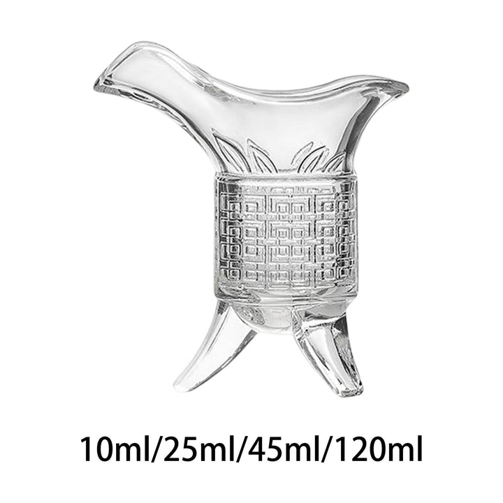 Glass Jue - Ancient Chinese Tripod Cup