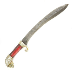 Gurkha Kukri Knife- Lion Head Pommel- 26" - Battling Blades