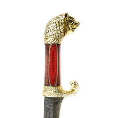Gurkha Kukri Knife- Lion Head Pommel- 26" - Battling Blades