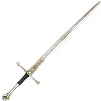 Longsword- High Carbon 1095 Steel Sword With Clay Temper- 37"
