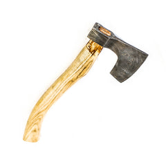 Viking Ax / Battle Ax-Handmade High Carbon Damascus Steel Ax / Axe- 18" - Battling Blades