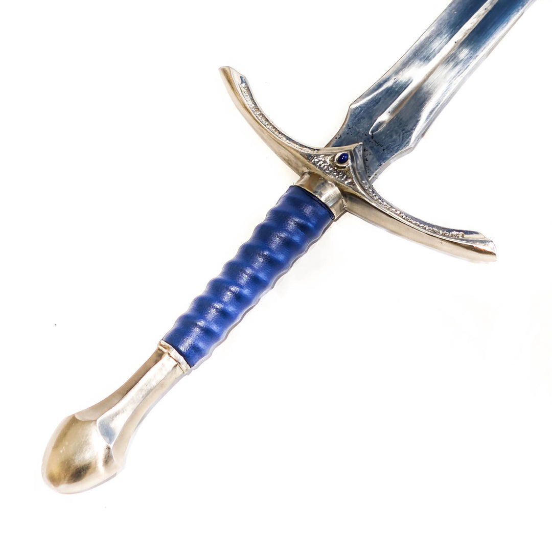 Longsword/ Bastard Sword- Blue Sword- High Carbon 1095 Steel Sword With Clay Temper- 44"