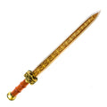 Han Jian Dragon Sword- High Carbon 1095 Steel- 30"