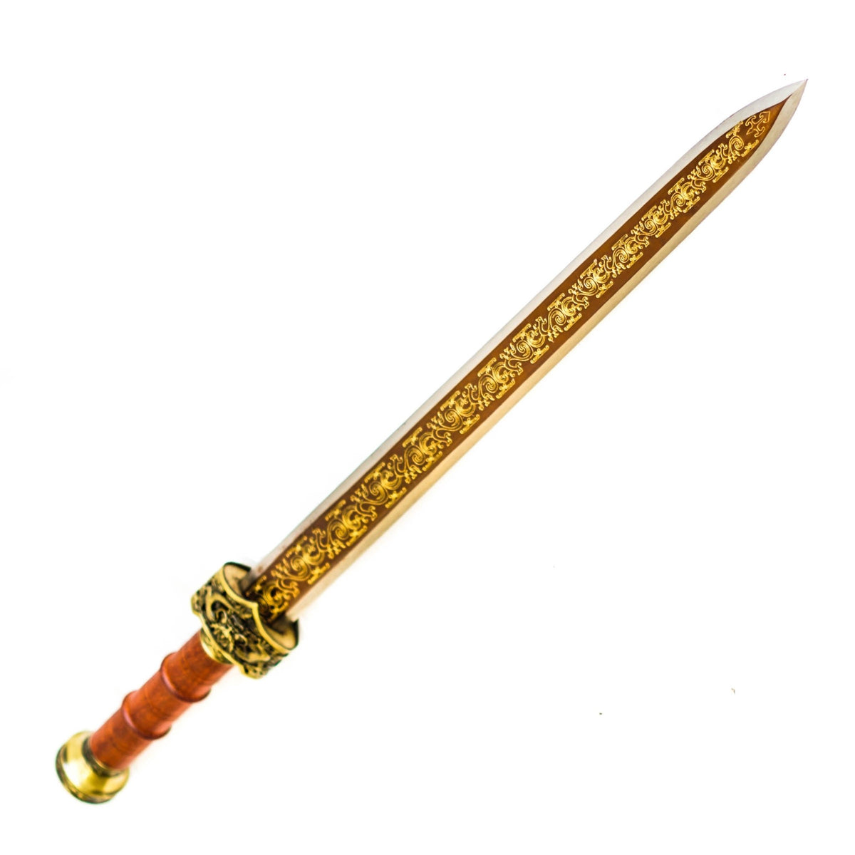 Han Jian Dragon Sword- High Carbon 1095 Steel- 30" - Battling Blades