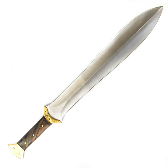 Greek Xiphos Sword- Short Sword- D2 Steel- 24" Battle Ready