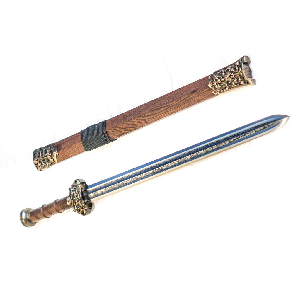 Emperor Gladius Sword- High Carbon Damascus Steel Sword- 30"- Gladiator/ Roman Sword