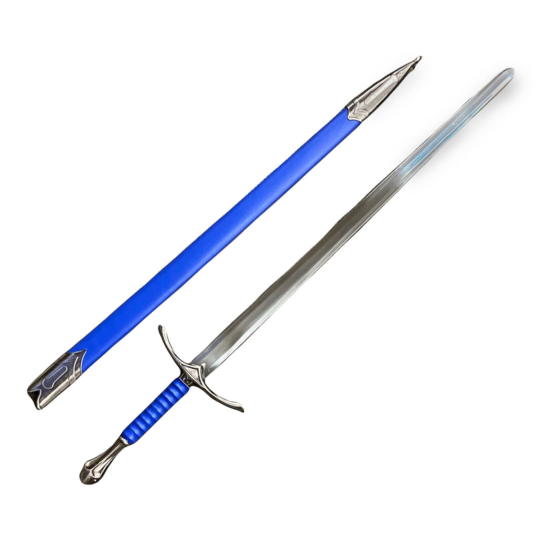 Longsword- Blue Sword- Stainless Steel Sword - 40"