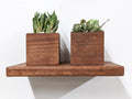 Floating Shelves | Customize Your Size | Mahogany
