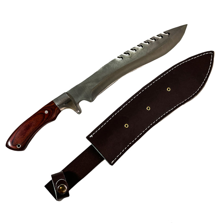 Gurkha Kukri Knife- Stainless Steel Machete/ Knife/ Sword- Antique Style- 19"