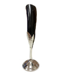 Horn Goblet- 4oz- Silver